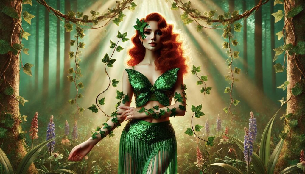 DIY Poison Ivy Costume