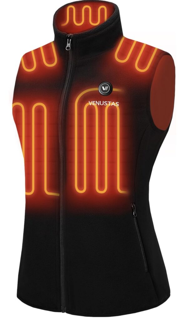 Heated Vest by Venustas - Stay Warm in Style